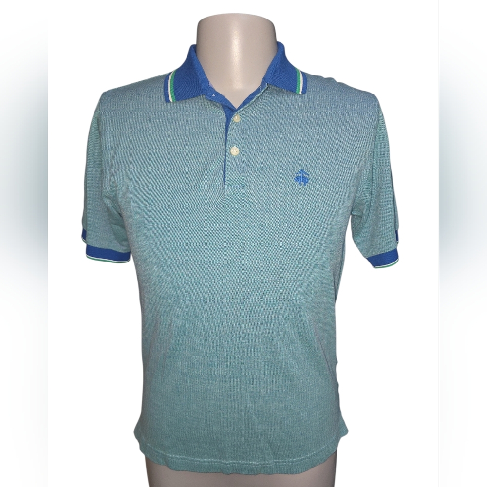 Brooks Brothers Performance Blue Polo Shirt